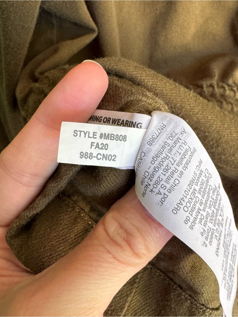 Olive Green Button-Front Utility Jacket - Picture 10 of 11